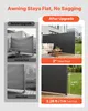 Tenda laterale estensibile VEVOR 185x420 cm, tenda a rullo Anteprima dell’immagine prodotto 3