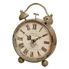 Tischuhr Orleans Material Metall Hellbraun H 13cm Produktbild-Vorschau 2