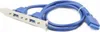 Rückseitenkabel 2 x USB GEMBIRD CC-USB3-RECEPTACLE Produktbild-Vorschau 1