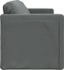 Bodensofa mit Schlaffunktion Dunkelgrau 112x174x55 cm Stoff Produktbild-Vorschau 6