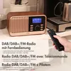 Retro oplaadbare DAB UKW radio met Bluetooth, Productafbeelding-voorbeeld 6