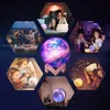 Lampa księżycowa 3D Starry Sky Moon Lamp 16 kolorów Zdalne Podgląd zdjęcia produktu 10