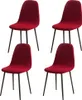 Stuhlhussen 4er Pack, Universal Stretch Waffelstoff Produktbild-Vorschau 1