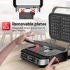 TurboTronic 2000W Kontaktgrill Waffeleisen für belgische Produktbild-Vorschau 8