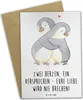 Mr. & Mrs. Panda babykarte Standesamtliche Trauung Produktbild-Vorschau 1