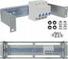 Spannungsverteilerschrank RACK 10 Zoll 1U/110/11xS DIN Produktbild-Vorschau 1
