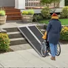 Jopassy Rollstuhlrampe Rollirampe Auffahrrampe Laderampe 2x Produktbild-Vorschau 7