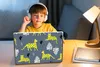 MuchoWow® Laptop Aufkleber Sticker Cover Leopard - Blatt - Produktbild-Vorschau 3