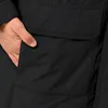 A person's hand is in the pocket of a black jacket. Produktbild-Vorschau