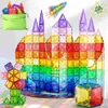 Magnetická stavebnica pre deti sada 112ks - Magnetic Tiles Náhľad obrázku produktu 8