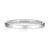 9 Karat (375) Weißgold 1,7mm Flach Court Form Herren/Damen Produktbild-Vorschau 2