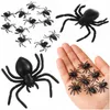 Ruhhy 26028 Dekorativní plastové pavouky HALLOWEEN - černé, Náhled obrázku produktu 2