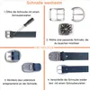 FRONHOFER Ledergürtel kürzbar, 3,8 cm breit, silberne Produktbild-Vorschau 6