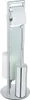 WENKO Stand WC Garnitur Toilettenpapierhalter Produktbild-Vorschau 1