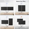 FLEXISPOT MA1 Dual Monitorhalterung 17–32 Zoll, Produktbild-Vorschau 9