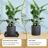 Pflanzenuntersetzer Set 8 Stück,eckig, 25 cm, stabil, Produktbild-Vorschau 5