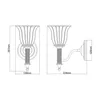 Elstead Carroll LED Wandleuchte G9 Poliertes Nickel IP44 Produktbild-Vorschau 1