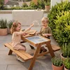 roba Kindersitzgarnitur Outdoor+ mit Spielwannen, Produktbild-Vorschau 2