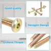 Nábytkové šrouby, sada 5 šroubů M6 s objímkou, robustní Náhled obrázku produktu 4