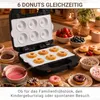 Syntrox Germany Donut Maker 1500W Keramik Wechselplatten Produktbild-Vorschau 3