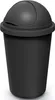 Odpadkový kôš COMPACTO ROLL 50 l čierny Náhľad obrázku produktu 1