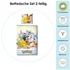 Pokemon Bettwäsche Set "Group" 2-teilig 135x200 80x80 cm - Produktbild-Vorschau 2