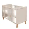 Baby-Delux Babybett Kinderbett 60x120 Lou Kaschmir-Beige Produktbild-Vorschau 4