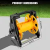 Gartenschlauch-Aufroller - 2-in-1 Stand- oder Wandmontage - Produktbild-Vorschau 2