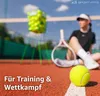 6x Tennisbälle gelb Sport & Tennis - Training und Wettkampf Produktbild-Vorschau 2