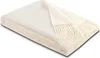 Biederlack Plaid mit Fransen   Farbe Marmor-Stone Größe 130 Produktbild-Vorschau 6