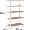 Expondo MSW regál pro těžké břemena – 120 x 60 x 200 cm – Náhled obrázku produktu 6