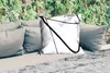 MuchoWow® Outdoor Kissen - Linie - Abstrakt - Minimalismus Produktbild-Vorschau 2
