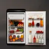An open refrigerator filled with various food items and drinks. Náhled obrázku produktu
