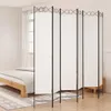 vidaXL 6-dielne paravánové plátno White 240x220 cm Náhľad obrázku produktu 2