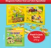 Magnetpuzzle im Dorf 25 Teile, Magnet Puzzles ab 2 Jahren, Produktbild-Vorschau 4