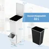 GOPLUS 32L Mülleimer 3 Fächer, 3 in 1 Tretmülleimer mit Produktbild-Vorschau 7
