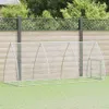 vidaXL Klietka pre kurčatá strieborná 300x105x120 cm Náhľad obrázku produktu 8