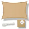 hanSe Sonnensegel HDPE Rechteck 2,5x4m Sand Produktbild-Vorschau 1
