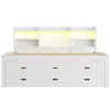 Merax daybed 90x200cm con letto estraibile, divano letto Anteprima dell’immagine prodotto 11