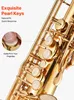 SucceBuy saksofon tenorowy Bb-dur, mosiężny zestaw Podgląd zdjęcia produktu 4