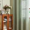 Lot de 2 rideaux en voile semi-transparent aspect lin, avec Voir les images du produit 11