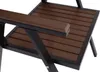 2er-Set Gartenstuhl+Gartentisch HWC-J95, Stuhl Tisch, Produktbild-Vorschau 6