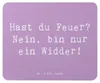 Mr. & Mrs. Panda Mousepad Spruch Widder Feuer - Produktbild-Vorschau 1