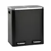 SVITA TM2X15  Treteimer 30 Liter 2x15L schwarz Abfalleimer Produktbild-Vorschau 1