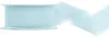 Chiffonband 4cm x 10m Hellblau Voir les images du produit