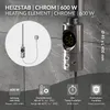 LuxeBath Heizstab 600W Chrom mit Thermostat und LCD Produktbild-Vorschau 2