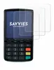 6x Für ingenico Link/2500 Schutzfolie Savvies Displayschutz Produktbild-Vorschau 2