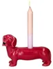 Gift Company Kerzenleuchter Mignon Dackel Rosa Produktbild-Vorschau 1
