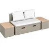 Lounge-Set Sitzgruppe Terrassenmöbel-Set Bostonia 4-tlg. Produktbild-Vorschau 2