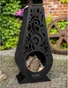 Gartenkamin HAWANA Ofen 50x33x108cm Creole Kamin Ofen Produktbild-Vorschau 18